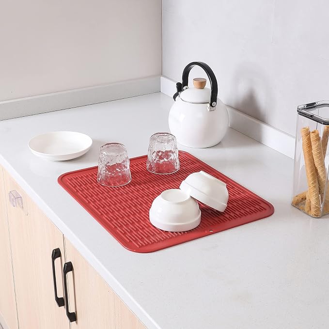 Silicone Dish Drying Mat for Multiple Usage, Easy clean, Eco-friendly, - Image 5