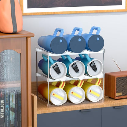 Yieach 2 Tier Waterbottle Organizer - Image 7