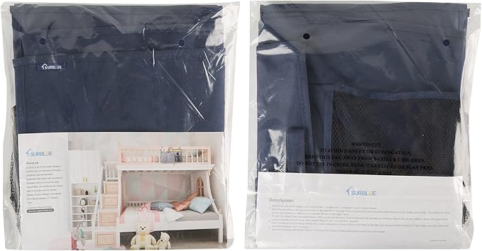 Surblue Caddy Hanging Organizer Bedside Storage Bag - Image 7