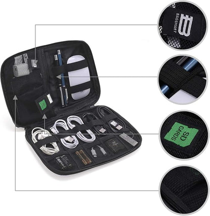BAGSMART Electronics Organizer Travel Case, Small Cord Bag - Image 4
