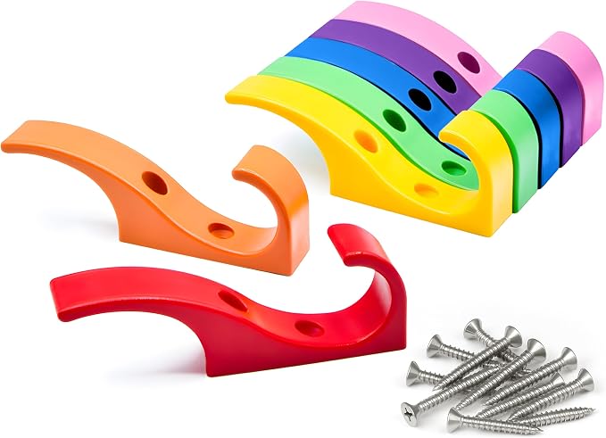 Heavy Duty Hooks for Hanging Coats, Baseball Hats by Toughook