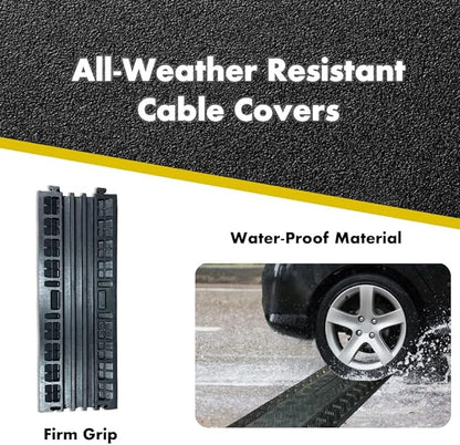 Kable Kontrol Drop Over Floor Cord Cover – 40” Inch Long 2 Channel Cable or - Image 6