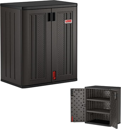 Suncast Heavy-Duty Resin Outdoor Storage Cabinet, Made in the USA by SuncastCommercialProducts