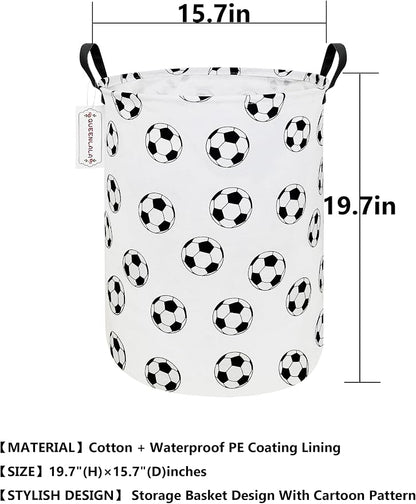 QUEENLALA Large Storage Basket, Laundry Hamper/Bathroom/Home Decor/Collapsible - Image 2