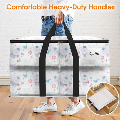 Fab totes Moving Bags Extra Heavy Duty Oversized Clear Storage Bags - Image 4