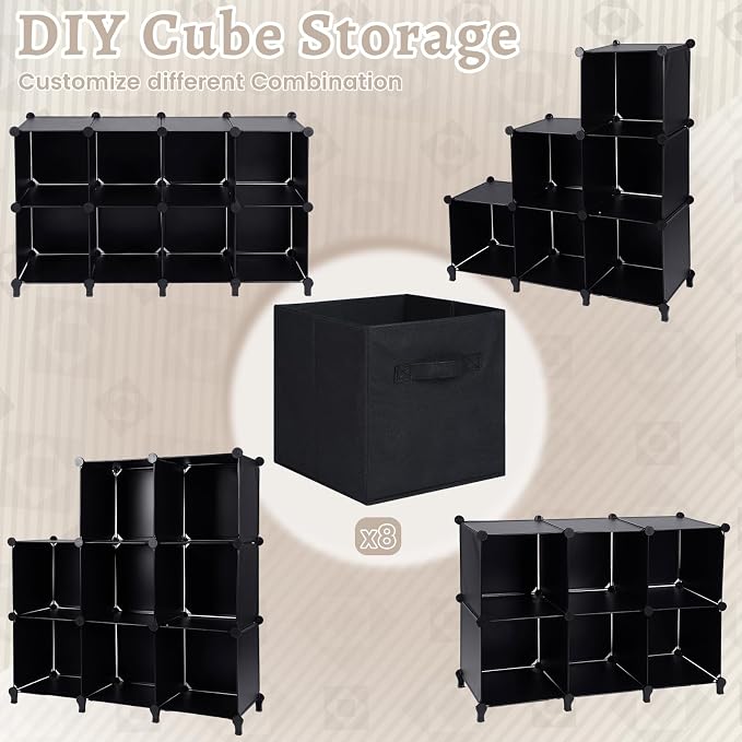 SiliFine 8 Cube Storage Organizer - Image 3