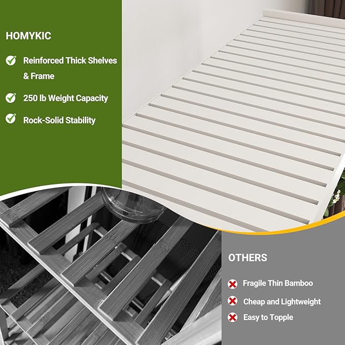 Homykic Bamboo Clothes Rack - Image 7