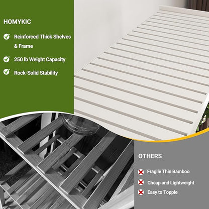 Homykic Bamboo Clothes Rack - Image 7