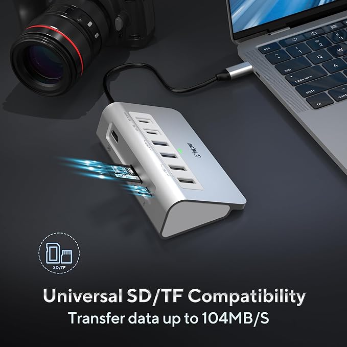 intpw USB C Hub, P9 USB C Hub Multiport Adapter - Image 6