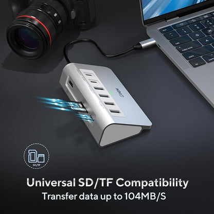 intpw USB C Hub, P9 USB C Hub Multiport Adapter - Image 6