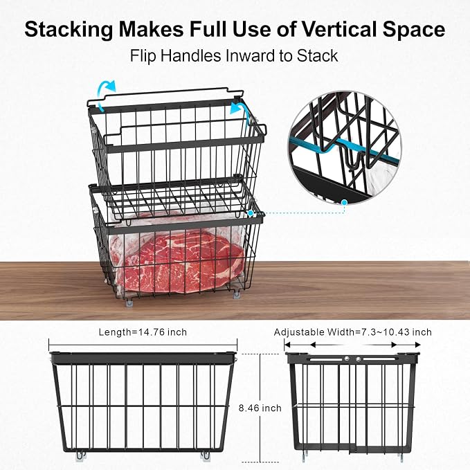 iSPECLE Freezer Organizer Bins - Image 9