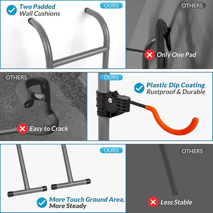 Suchtale 2 Bike Rack, Bicycle Rack, Bike Storage Rack - Image 6