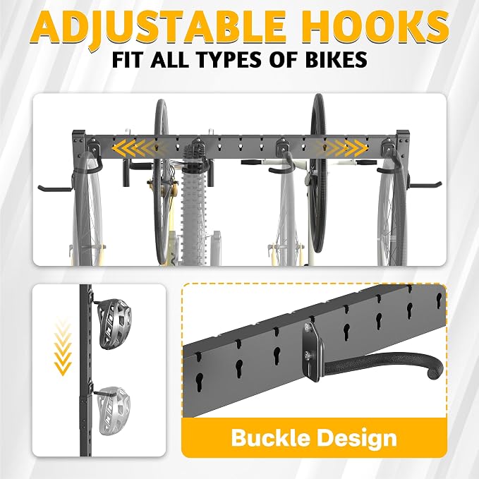 Ultrawall Freestanding Bike Stand, Vertical Bike Storage Stand Rack - Image 3