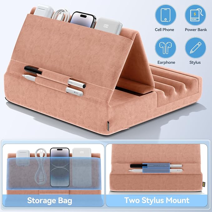 KDD Tablet Pillow Holder, Foldable iPad Stand - Image 6