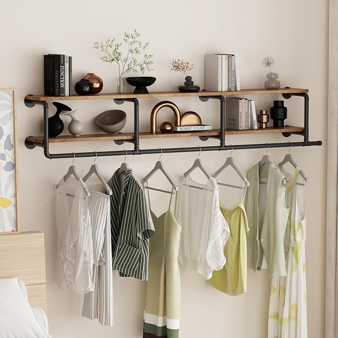 ORSENIGO Industrial Pipe Clothing Rack - Image 2