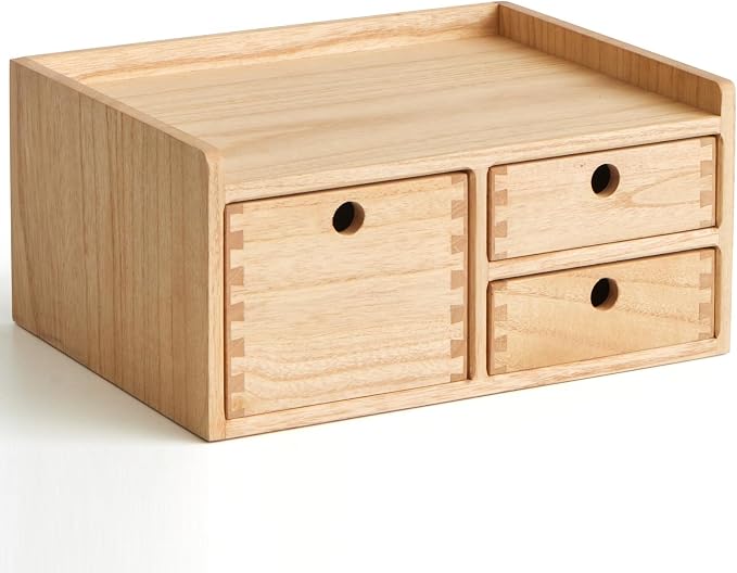 KIRIGEN Desk Organizer with 3 Drawers by KIRIGEN