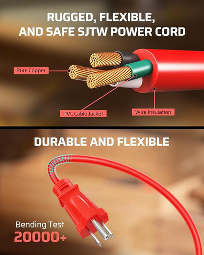 DEWENWILS Extension Cord Reel - Image 4