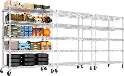 PrimeZone 5 Tier 48" Wx24''Dx81''H Wire Shelving by PrimeZone