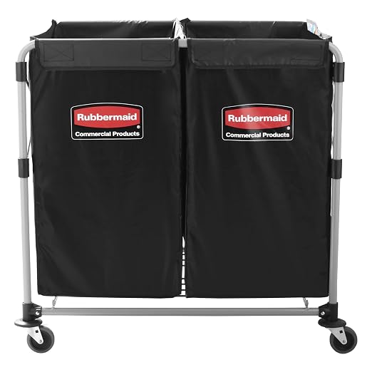 Rubbermaid Commercial Products Collapsible X Cart, Steel Industrial - Image 3