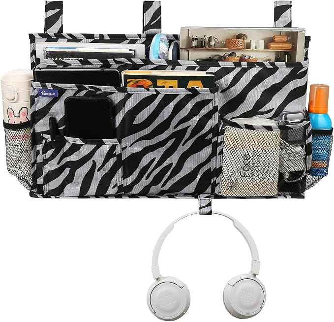 Surblue Bedside Caddy Hanging Organizer Storage Bag Pocket - Image 2