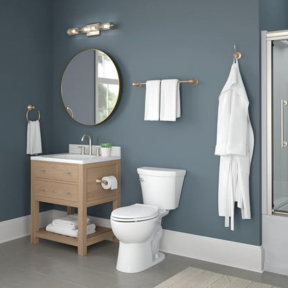 Delta Double Towel Hook for Bathroom or Kitchen| Champagne Bronze | Cassidy - Image 5