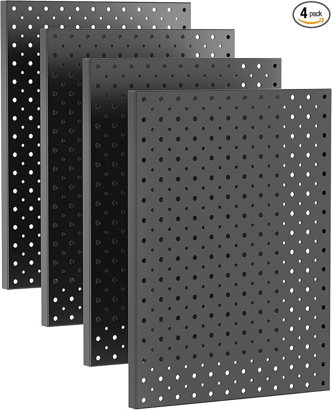 Ultrawall Metal Pegboard Panels, Pegboard Wall Organizer, Garage Tool Storage by UltrawallGarageTools
