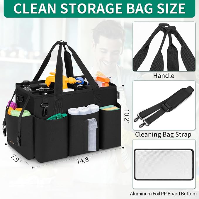 IBVIVIC Wearable Cleaning Caddy Bag, Cleaning Caddy Bag - Image 2