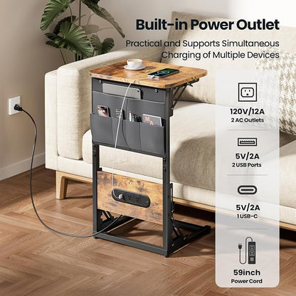 HLDIRECT C Shaped End Table - Image 4
