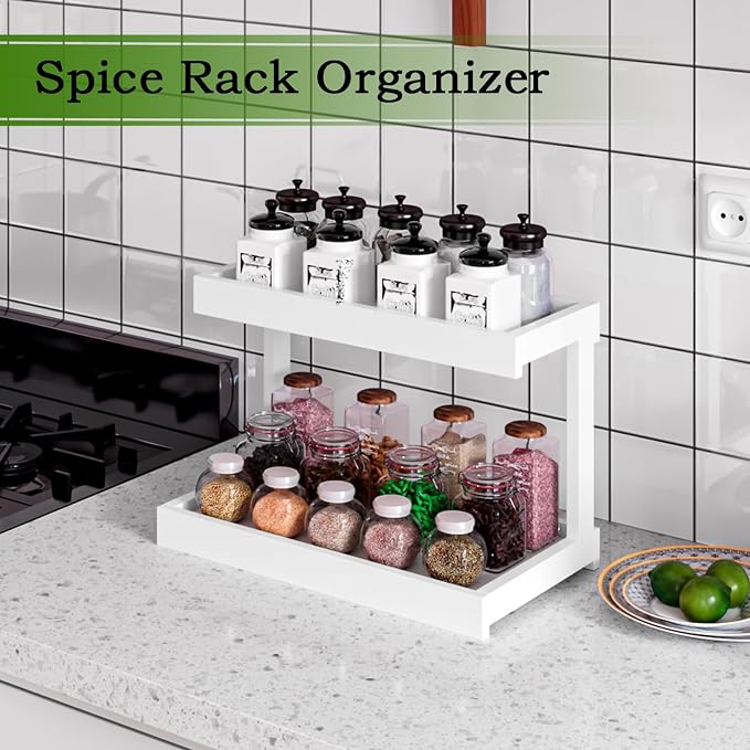 MARTY 2 Tier Spice Rack Organizer - Image 2