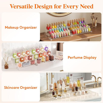Lifewit 12 Inch Perfume Stand Organizer, 3 Tier Plastic Display Riser - Image 6