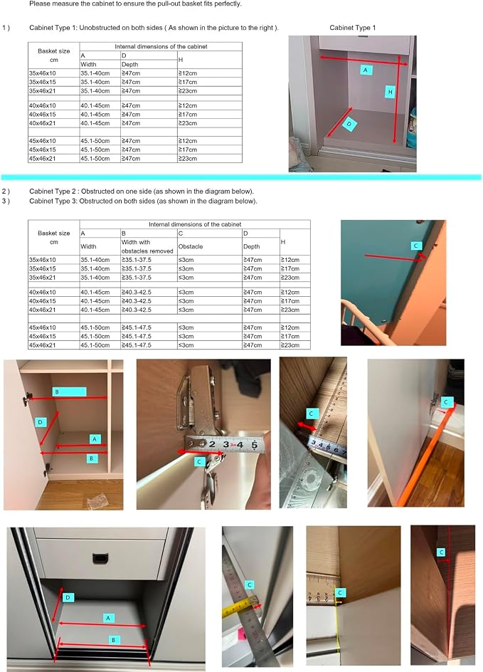 Pull Out Closet Drawer for Clothes | Sliding Wire Basket for Wardrobe Cabinets - Image 8