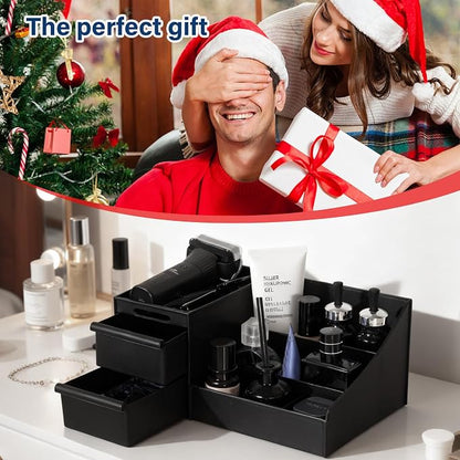 Cologne Organizer for Men, Perfume Stand, Bathroom Countertop Storage Shelf - Image 6