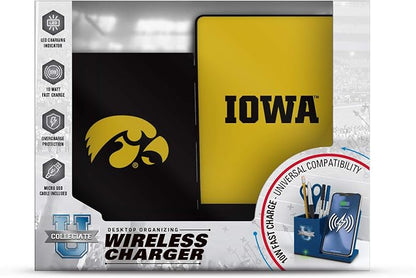SOAR NCAA Unisex Cell Phone Wireless Charging Stand and Desktop Organizer - Image 2