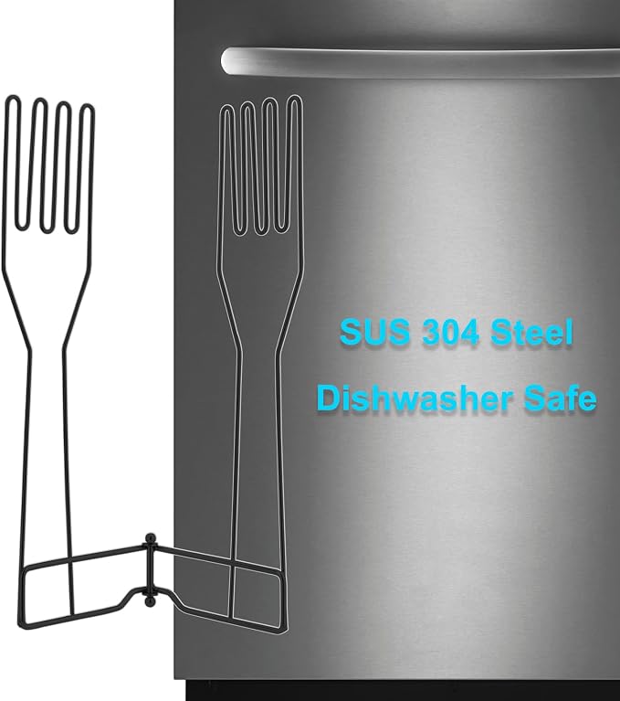 Kitchen Gloves Drying Rack, SUS 304 Stainless Steel Dish Gloves Holder - Image 7