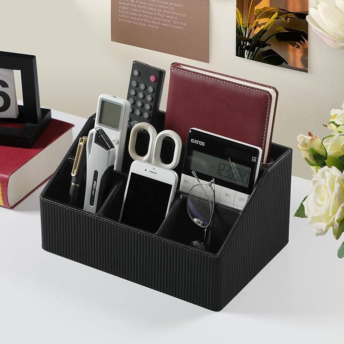 Remote Control Holder with 5 Compartments - Image 6