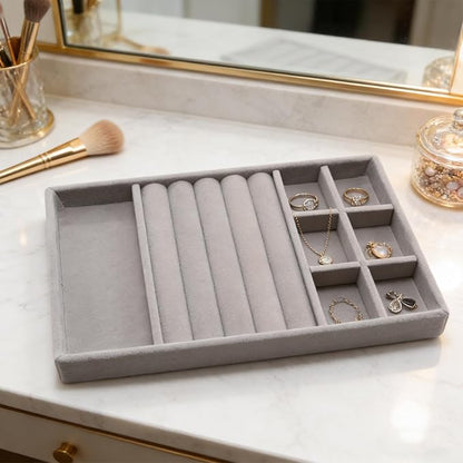 Velvet Jewelry Organizer Tray - Image 5