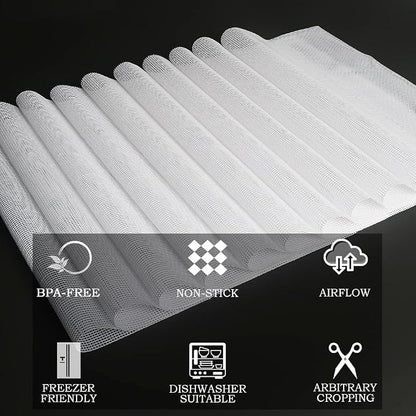 Mesh Silicone Dehydrator Sheets, 10x10 in 10 Pcs/Sets - Image 7