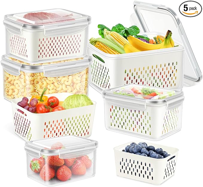 10 PS Fridge Food Storage Container by ODOMU
