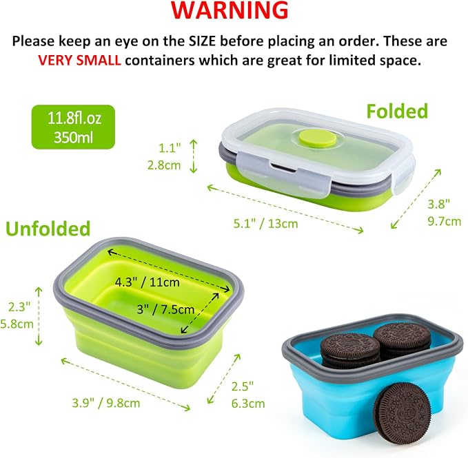 Collapsible Food Storage Containers - Image 2