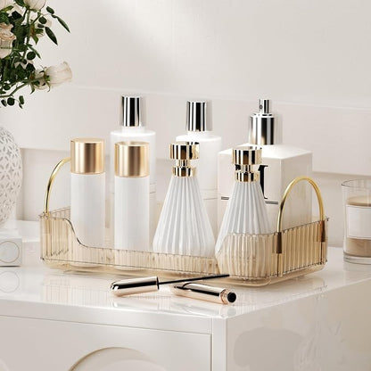YCIA&DONE Bathroom Organizer Countertop, Makeup Storage, Skincare Cosmetic Tray by YCIADONE