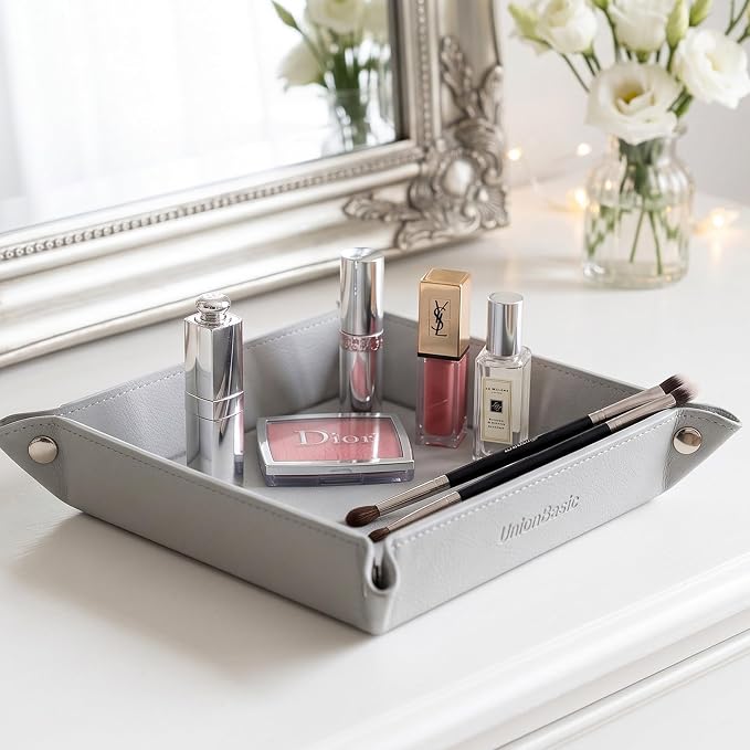 UnionBasic Small Jewelry Tray for Rings Watches Earrings, Entryway Catchall - Image 3