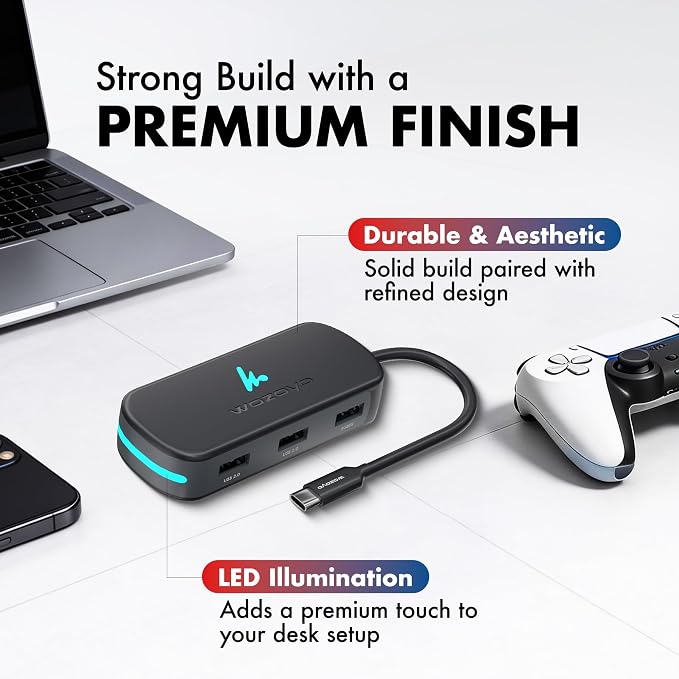 Type C 5 in 1 Wozoyo Docking Station - Image 5