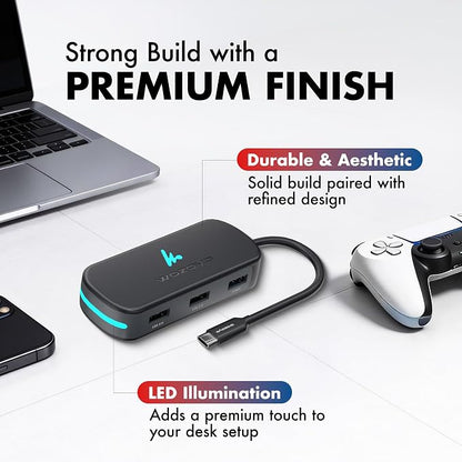 Type C 5 in 1 Wozoyo Docking Station - Image 5