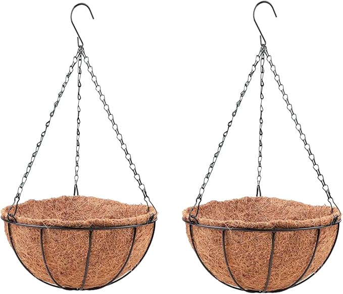 LaLaGreen Hanging Planters for Outdoor Plants Hanging Baskets by L%C3%A1L%C3%A1Green