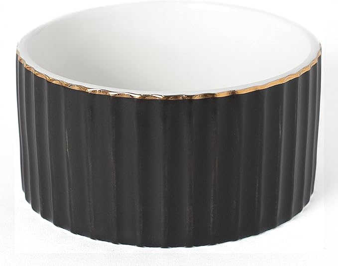 Paper Clip Holder for Desk Ceramic Paperclip Holders, Office Desktop Paperclips by CROWNOS