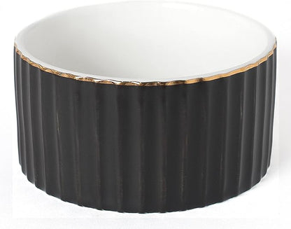 Paper Clip Holder for Desk Ceramic Paperclip Holders, Office Desktop Paperclips by CROWNOS