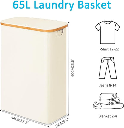 efluky Slim Laundry Basket - Image 3