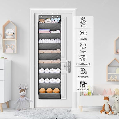 SLEEPING LAMB Over The Door Shoe Organizer - Image 7