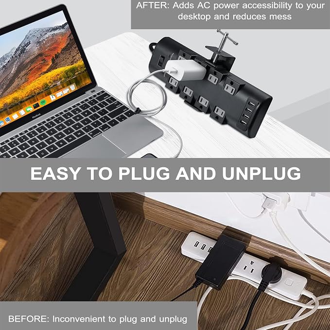 Desk Clamp for Power Strip - Image 5