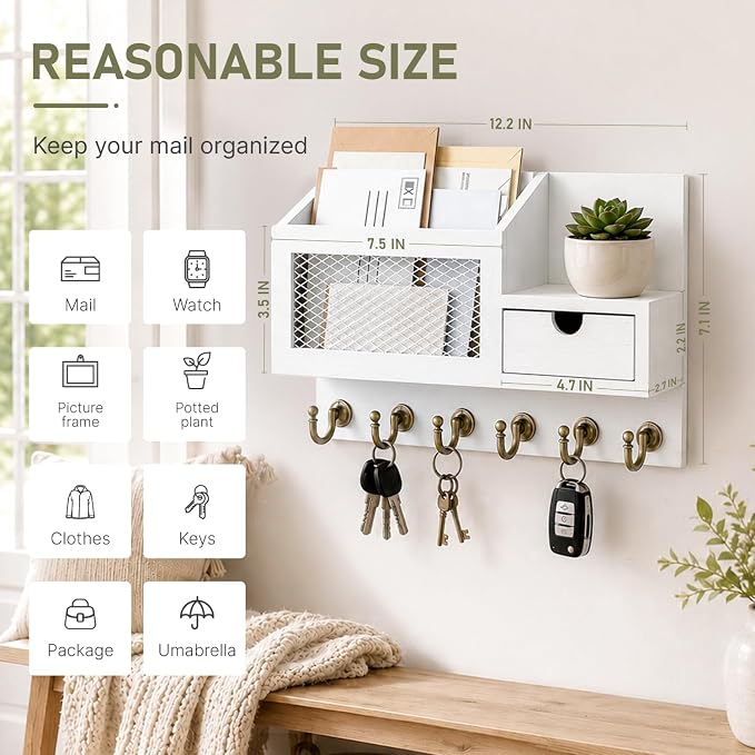 FifthQuarter Key and Mail Holder - Image 2